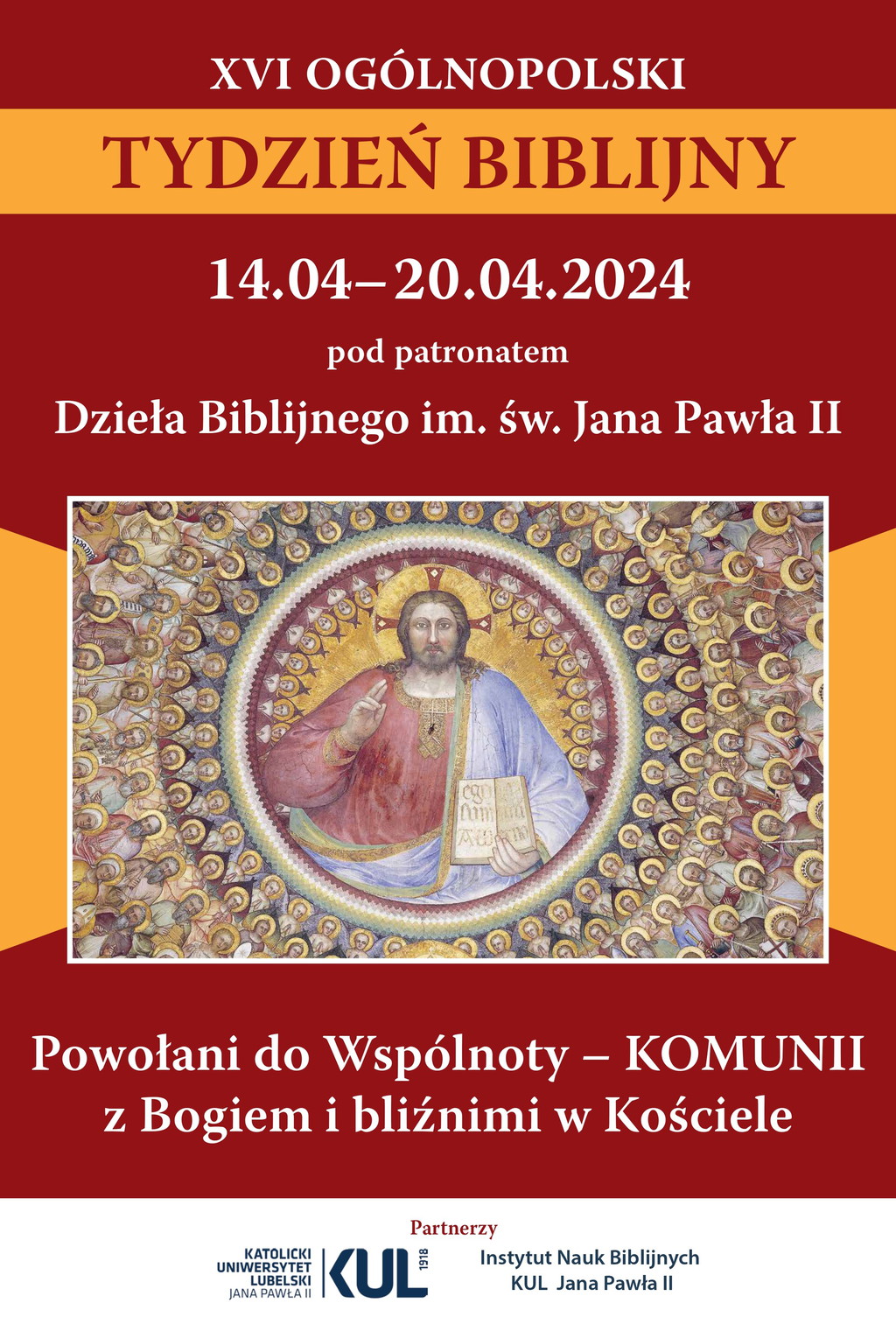 Read more about the article XVI Ogólnopolski Tydzień Biblijny