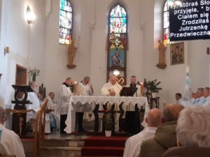 Read more about the article Uroczystość Niepokalanego Poczęcia Najświętszej Maryi Panny w kościele rektoralnym w Kołobrzegu