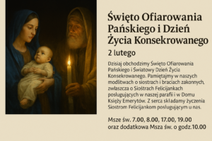 Read more about the article Święto Ofiarowania Pańskiego