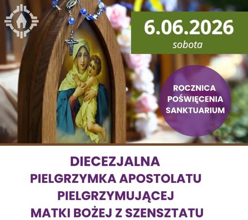 You are currently viewing Zaproszenie na Diecezjalną Pielgrzymkę Apostolatu Pielgrzymującej Matki Bożej